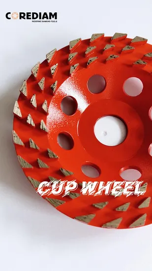 Concrete Diamond Grinding Cup Wheel