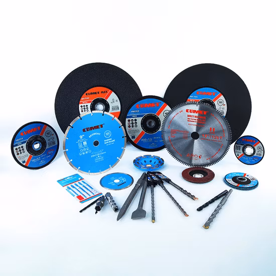 9′ ′ Cutting Disc for Inox Metal Steel Abrasive with MPa Certificates